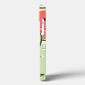 Watermelon 'Nom' vert iPad Mini coque (Verso / Gauche)