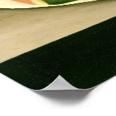 Watermelon on a Plate - American Fine Art Poster (Coin)