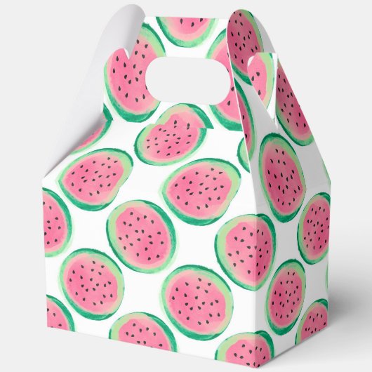 Watermelon Pattern Bedankdoosjes (Voorkant)