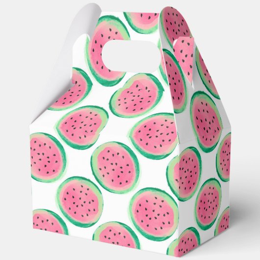 Watermelon Pattern Bedankdoosjes (Achterkant)