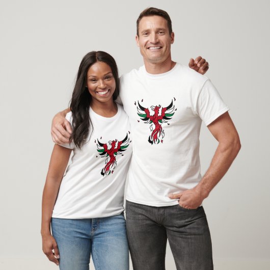 Watermelon Phoenix T-shirt (Unisex)