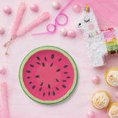 Watermelon Picnic Papieren Bordje (Feest)