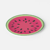 Watermelon Picnic Papieren Bordje (Gekanteld)