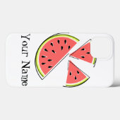 Watermelon Pièces 'Nom' iPad Mini coque (Verso (horizontal))