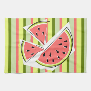 Watermelon Pièces Serviette de cuisine en bande