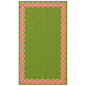 Watermelon Pink Bordure nappe large (Devant)