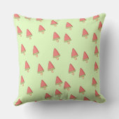 Watermelon Pop Furry Pillow Kussen (Achterkant)
