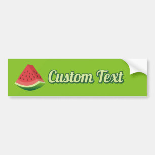 Watermelon Slice Bumpersticker