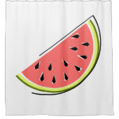 Watermelon Slice-douchegordijn Douchegordijn (Voorkant)