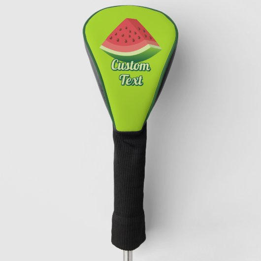 Watermelon Slice Golfheadcover (Voorkant)