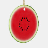 Watermelon Slice Keramisch Ornament (Rechts)