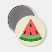 Watermelon Slice Magnet Magneet (Voorkant / Achterkant)