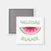 Watermelon Slice Magnet Magneet (Voorkant / Achterkant)