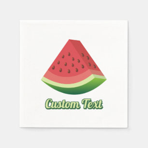 Watermelon Slice Napkins Servet