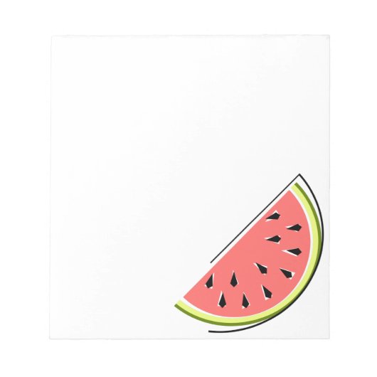 Watermelon Slice Notitieblok (Voorkant)