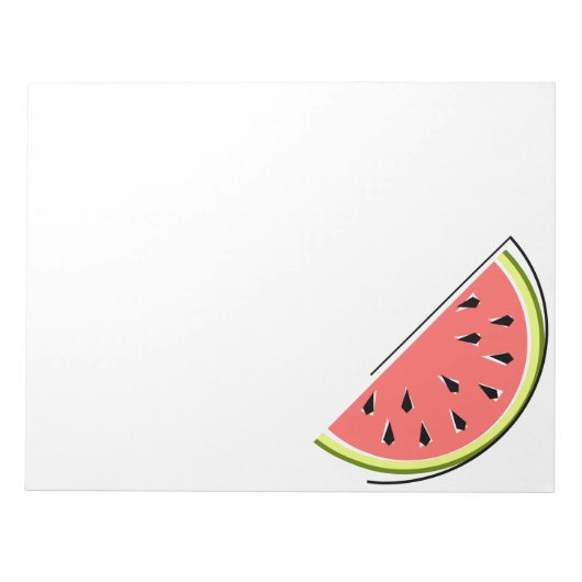 Watermelon Slice Notitieblok (Voorkant)