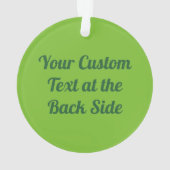 Watermelon Slice Ornament (achterkant)