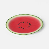 Watermelon Slice Papieren Bordje (Gekanteld)
