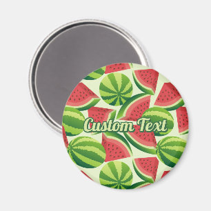 Watermelon Slice Pattern Magnet Magneet
