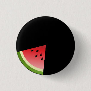 Watermelon Slice Ronde Button 3,2 Cm