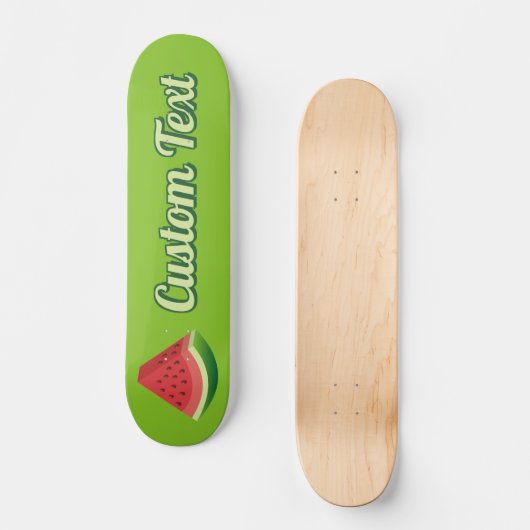 Watermelon Slice Skateboard (Recto)