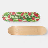 Watermelon Slice Skateboard Arrière - plan sans co (Horz)