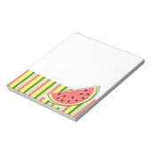 Watermelon Slice Stripe Classic Notitieblok (Gedraaid)
