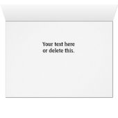 Watermelon Slice Summer Fruit gepersonaliseerd (Binenzijde Horizontaal (Onderkant))