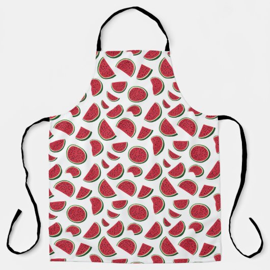 Watermelon Slice Summer Pattern Schort (Voorkant)