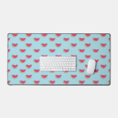 Watermelon Slices on Teal Pattern (Clavier et souris)