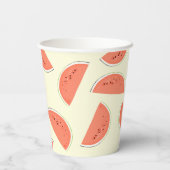 Watermelon Slices Papieren Bekers (Achterkant)