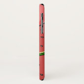 Watermelon Splash aangepaste monogram Case-Mate iPhone Case (Achterkant/links)