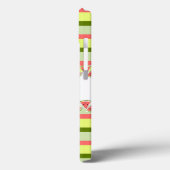 Watermelon Stripe Classic Nom iPad Mini coque (Verso / Gauche)