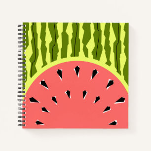 Watermelon Stripe Roze Notitieboek