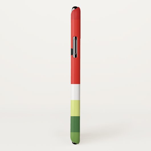 Watermelon Stripes aangepaste telefoonbehuizingen Case-Mate iPhone Case (Achterkant / rechts)