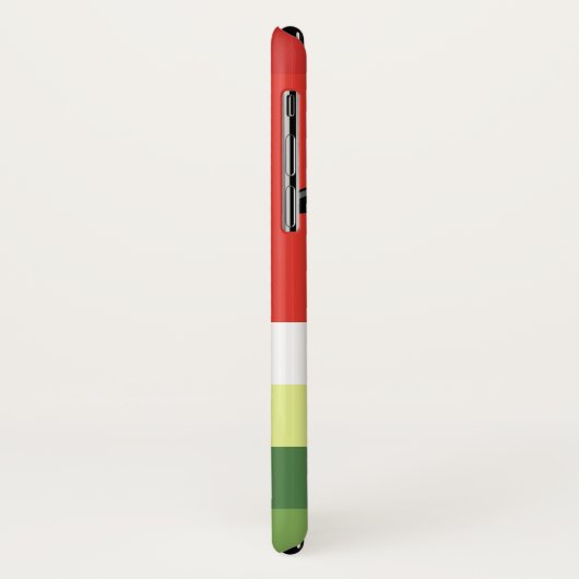 Watermelon Stripes aangepaste telefoonbehuizingen Case-Mate iPhone Case (Achterkant/links)