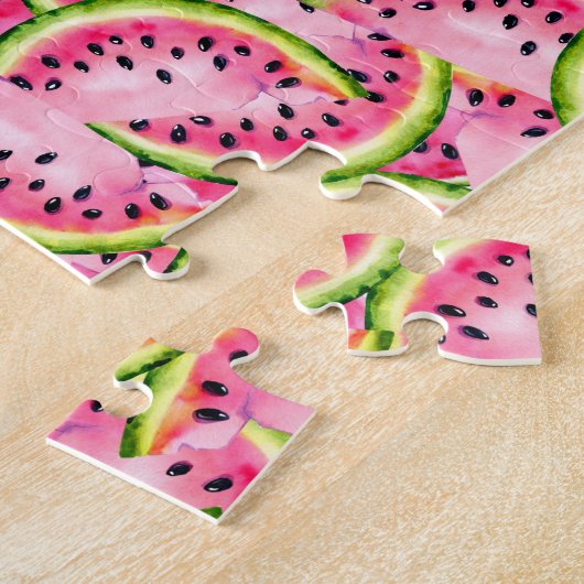 Watermelon Surprise Jigsaw Puzzle Puzzle (Côté)