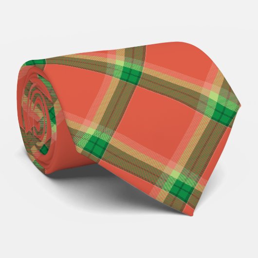 Watermelon Tartan Cravate (Roulé)
