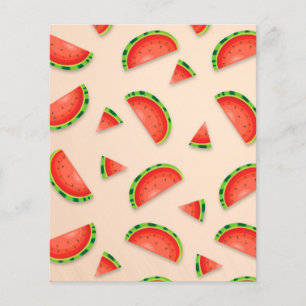 Watermelon Thème Scrapbook Papier