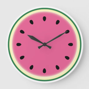 Watermelon Wall Clock Grote Klok