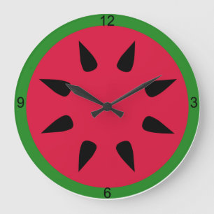 Watermelon Wall Clock Grote Klok