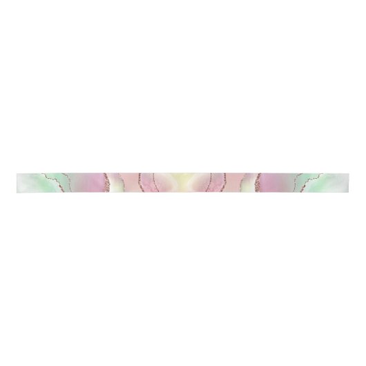 Watermelonagaat | Neo Mint Green en Cassis Pink Lint (Voorkant)