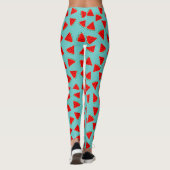 Watermelondriehoeken Leggings (Achterkant)