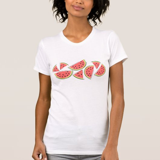 Watermelongroep dames t-shirt (Voorkant)
