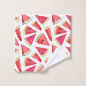 Watermelonpatrooncreatie 2 bad handdoek (Wasdoekje)