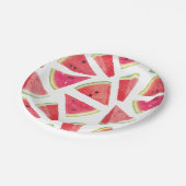 Watermelonpatrooncreatie 2 papieren bordje (Gekanteld)