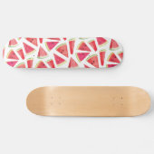 Watermelonpatrooncreatie 2 skateboard (Horizontaal)