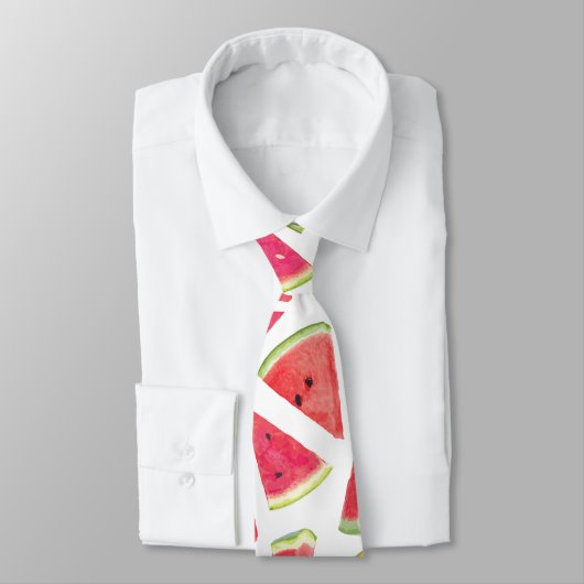 Watermelonpatrooncreatie 2 stropdas (Gebonden)