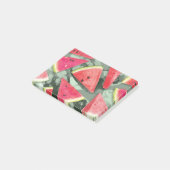 Watermelonpatrooncreatie 4 post-it® notes (Schuin)