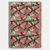 Watermelonpatrooncreatie 5 deken (Voorkant Verticaal)